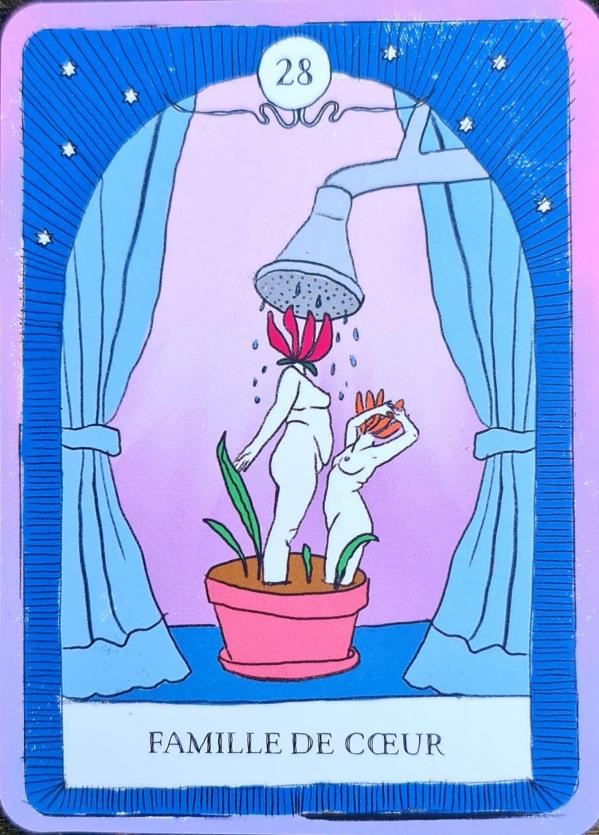 28 famille de coeur l oracle des flammes jumelles et autres relations karmiques d isabelle cerf et natacha birds