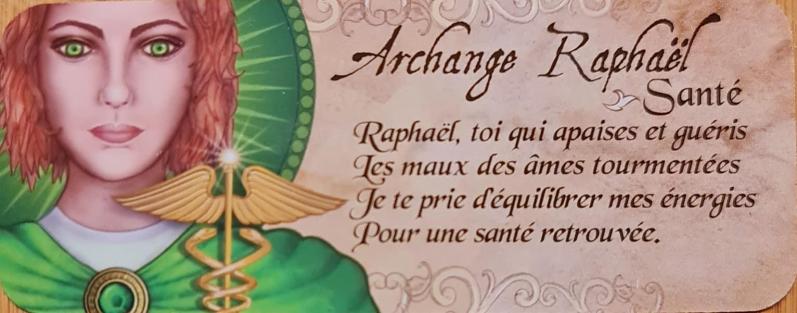 Archange raphael le petit oracle de magie d eve korrigan