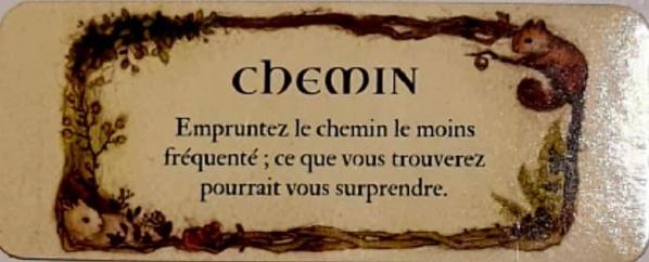 Chemin le petit oracle de la foret de jessica le