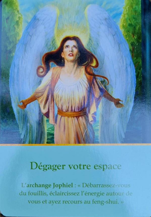 Degager votre espace cartes divinatoires des archanges de doreen virtue