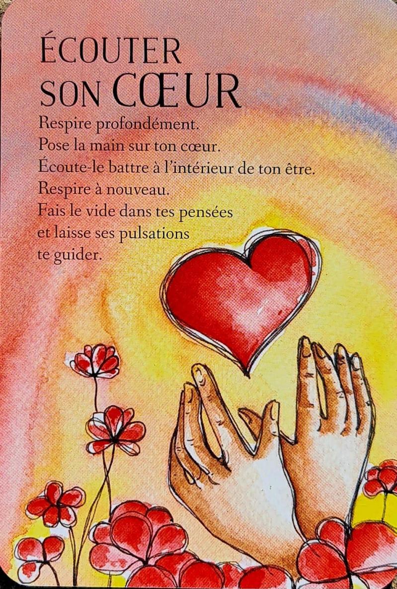 Ecouter son coeur l oracle des messages de ton ame de charlotte daynes et les illustrations de celia melesville