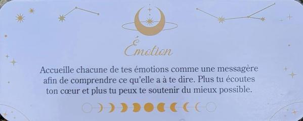 Emotion le petit oracle magie de la lune d aurore widmer