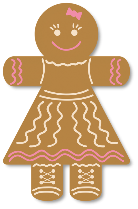 Gingerbread image par erzsebet apostol de pixabay