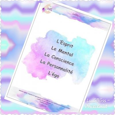 L esprit le mental la conscience l ego