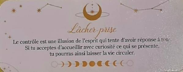 Lacher prisele petit oracle magie de la lune d aurore widmer