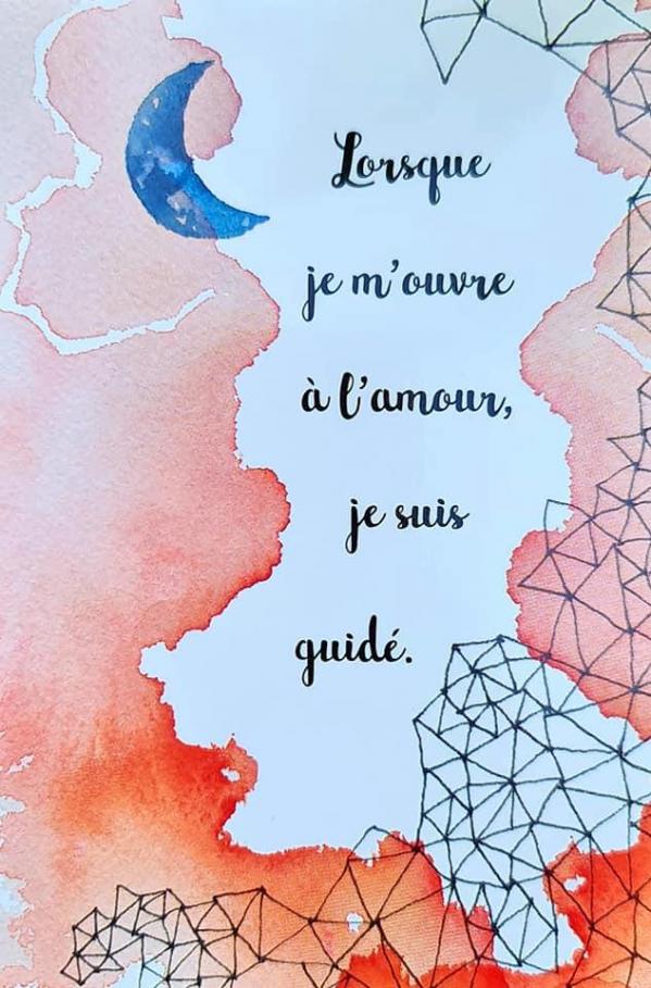 Lorsque je m ouvre a l amour l univers veille sur vous de gabrielle bernstein et illustre par micaela ezra