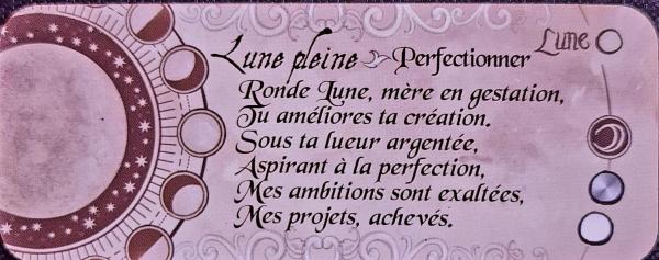 Lune pleine le petit oracle de magie d eve korrigan