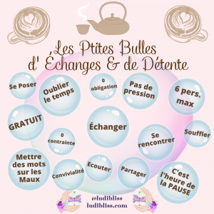 Ptites bulles d echanges de detente