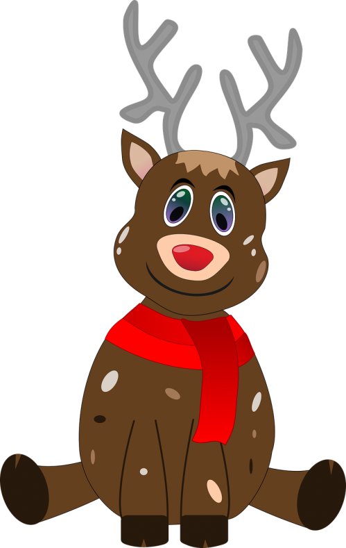 Reindeer image par anna elise altenrath de pixabay