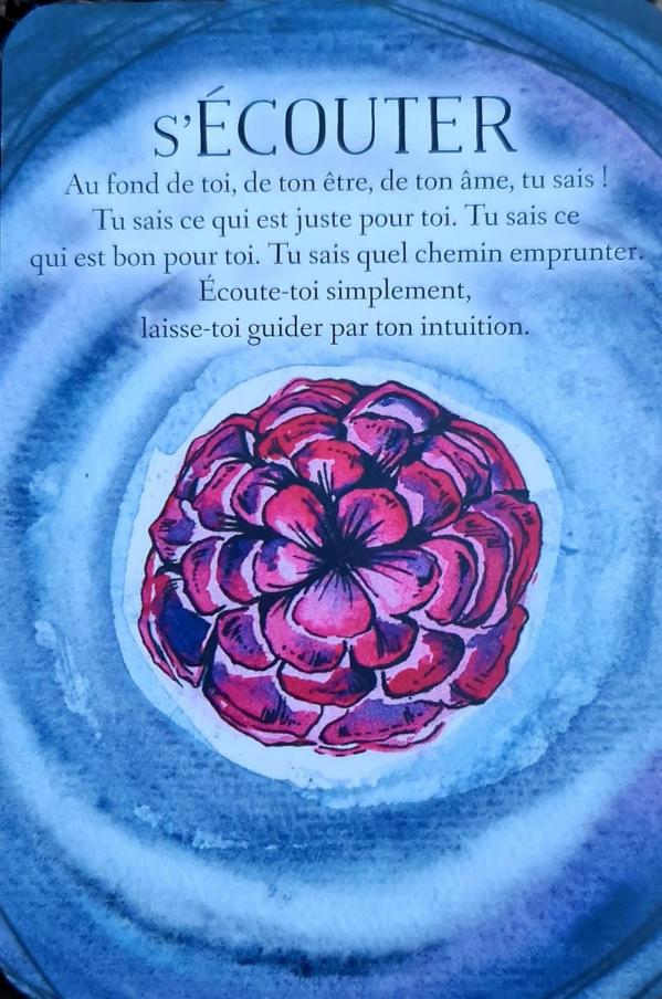 S ecouter l oracle des messages de ton ame de charlotte daynes et les illustrations de celia melesville