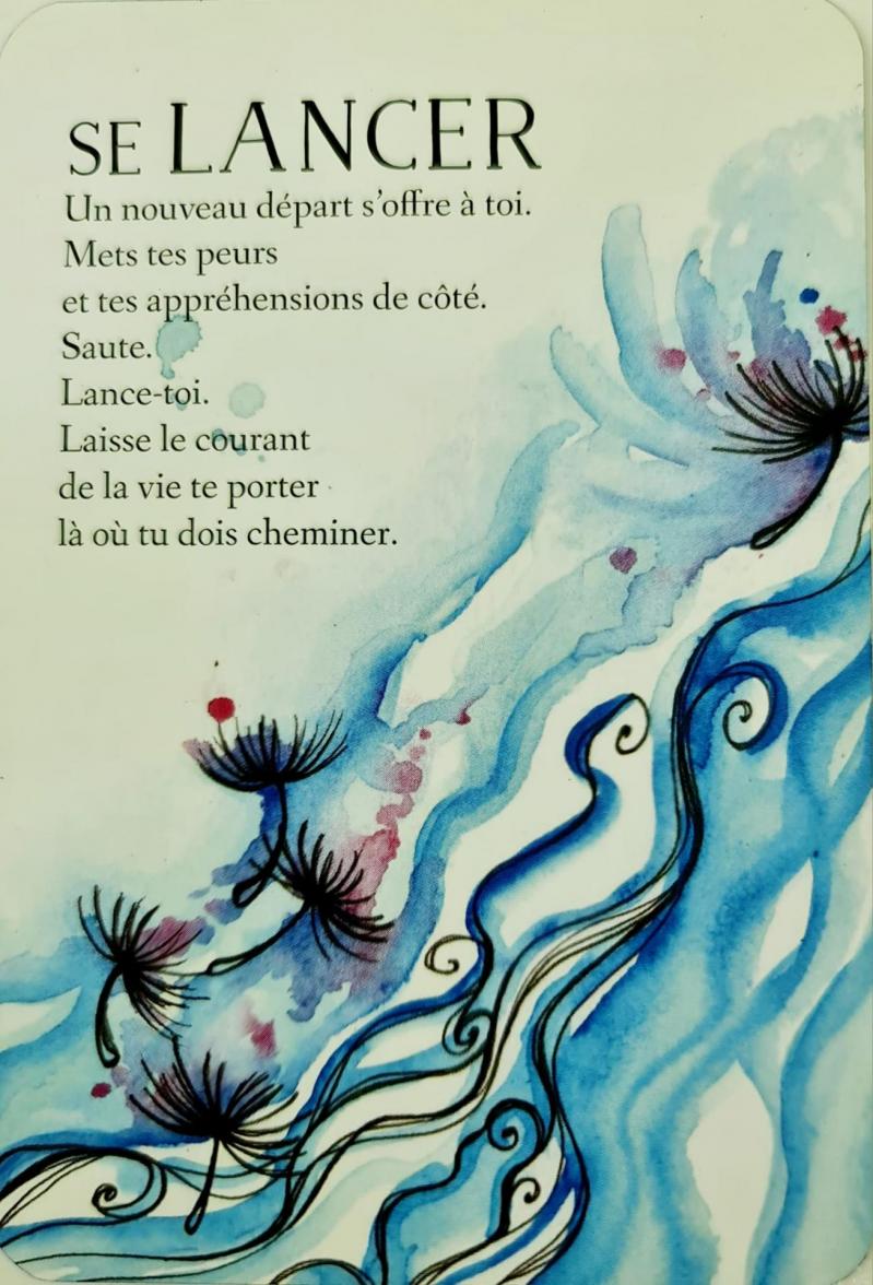 Se lancer l oracle des messages de ton ame de charlotte daynes et les illustrations de celia melesville